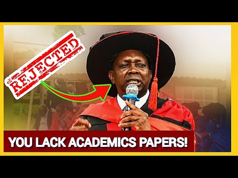 'You Lack Academic Qualifications!' Oscar Sudi's Honorary Doctorate Rejected By Engineering Board