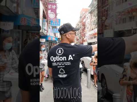 China Mac shows around Chinatown NYC @HoodVlogs #shorts #NYC #hoodvlogs