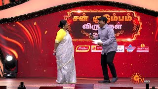 Karunakaran’s Big Win! 🏆 | Sirandha Villain | Singapenne | Sun Kudumbam Virudhugal 2025 | Sun TV |