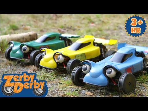 Axle’s Track | Toy Cars Racing | Zerby Derby | 9 Story Kids