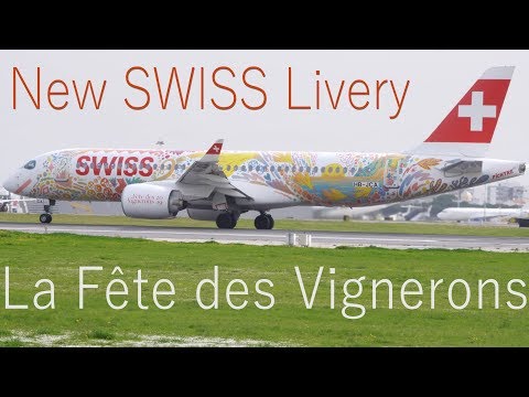 New livery SWISS Fête des Vignerons 2019 (The Winegrowers' Festival)