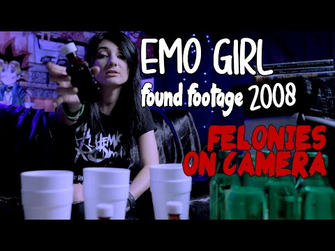 Emo Girl Found Footage (circa 2008) part 2