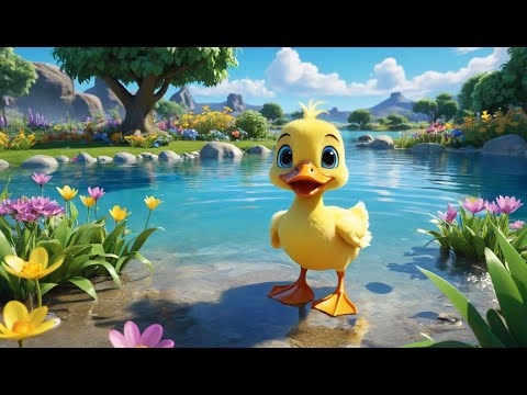 Baby Duck Quack Quack Quack Rhyme Song | Popular Nursery Rhyme | Educational Kids Songs