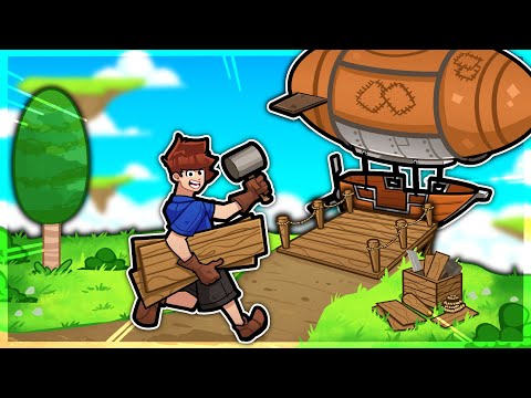 I built my own airship to escape the island