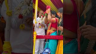 Jogini Shyamala bonam and bandi Sanjay Yadav at Lal Darwaza bonalu | Madhu Priya bonala song