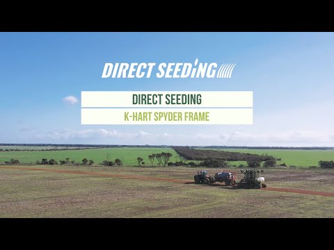 Direct Seeding  - K Hart Spyder Frame