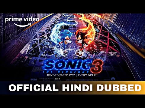 Sonic the Hedgehog 3 Hindi Dubbed Release Date | Sonic the Hedgehog 3 Ott Release Date