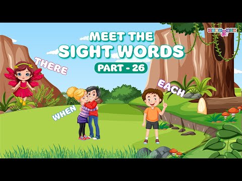 Each, There, When I Learn Sight Words | Easy Sentences for Kids | Sight Words Learning Activity