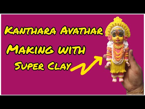 Kanthara Avathar Making With Super Clay 🙏Varaha Roopam🎵🎼🎶#clay #viral #trending #saicreatives #diy