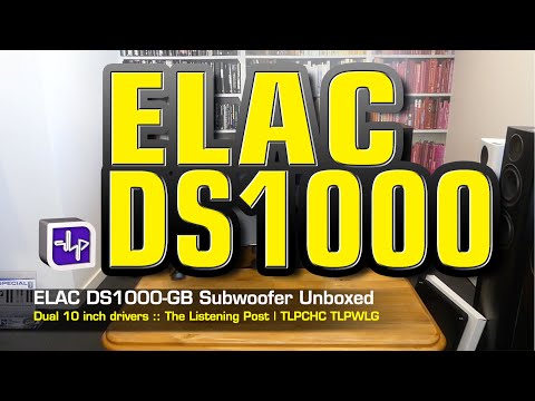 ELAC Varro DS1000-GB Subwoofer | The Listening Post | TLPCHC TLPWLG