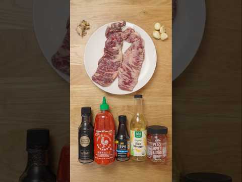 The JUCIEST Steak Marinade! #steak #marinade #grill