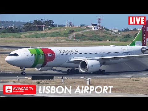 🔴 LIVE Lisbon Airport 03.03.2025 • Livestream Plane Spotting • Direto Aeroporto Lisboa LIS/LPPT