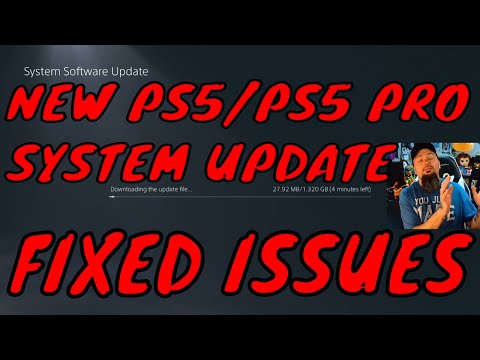 PS5 System Software Update 25.10 Today January 2025