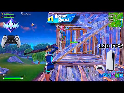 Fortnite Unreal Ranked Reload on PS5 | Controller Gameplay | 120 FPS