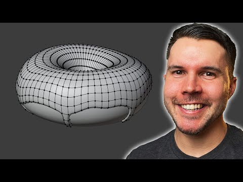 Beginner Blender 4.0 Tutorial - Part 3: Modelling the Icing