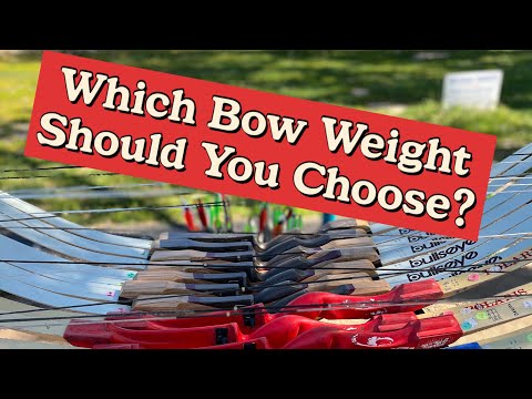 Archery: Which bow weight should you choose on your first day of shooting archery?