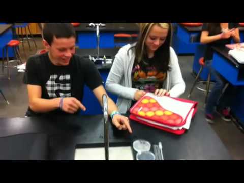 Class introduction pineapple enzyme, flaming gummi bear etc.mov