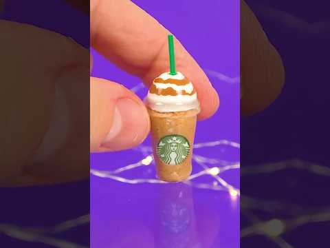 DIY Doll Starbucks Frappe