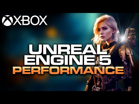 Performance of Unreal Engine 5 on Xbox Series X & S Console @UnrealEngine #ue5 #xbox