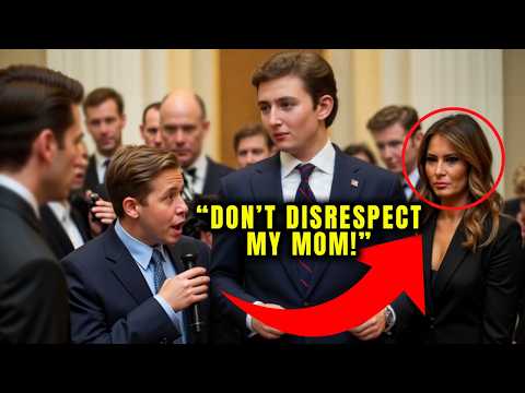 Barron Trump Destroys Liberal Journalist Who Tried to Ambush His Mother Melania