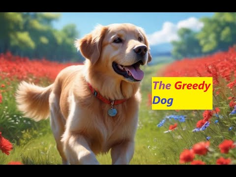 लालची कुत्ता (The Greedy Dog) Kids Moral Story @VibeWithBhawna  #trending #youtubeshorts