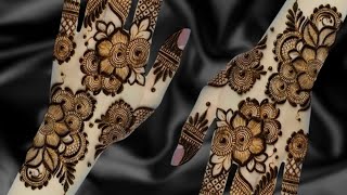 Floral Diwali special back hand mehndi designs ll easy latest mehndi designs  ll mehndi designs