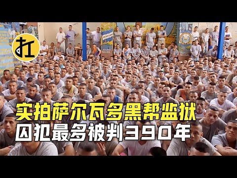 实拍萨尔瓦多黑帮监狱，囚犯最多被判390年，犯罪手段极变态