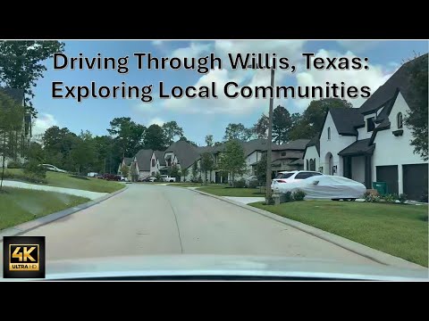 Driving Through Willis, Texas: Exploring Local Communities | Drive Time #drivingvideos #houstontexas