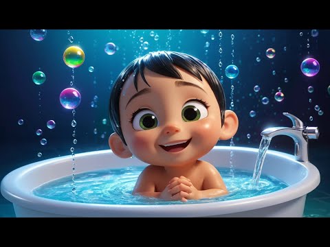 Splish, Splash, A Rainbow Bath Rhyme Song | Popular Nursery Rhyme | Educational Kids Songs