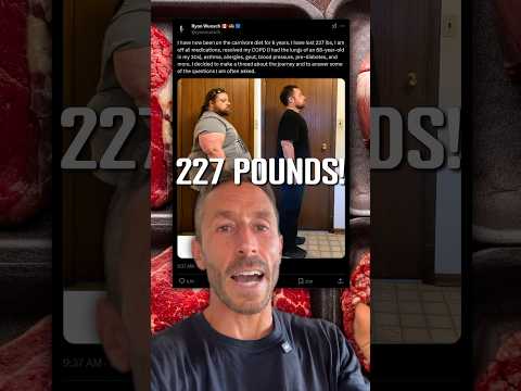 Amazing carnivore diet transformation