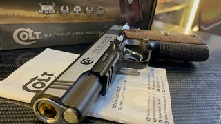 Tagos sa Lata Umarex Airgun Colt Special Combat Classic Non-Blowback Pistol quick review and testing