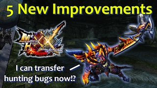 Monster Hunter XX: 5 New Improvements For Your Hunting Life!