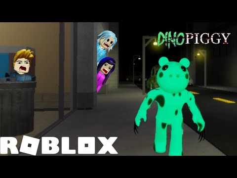 ESCAPE DINOPIGGY IN THE CITY!/ Roblox: Piggy🐷Chapter 9 (City)