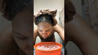 The best ice face bathed #disabilitygirl #viral #skincare #icefacial #facewash #subscribe