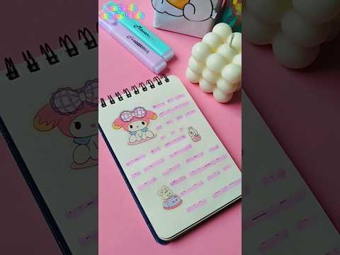 ✨Cute journal idea✨ #journal #cutejournal #aesthetic #artandcraft #shorts