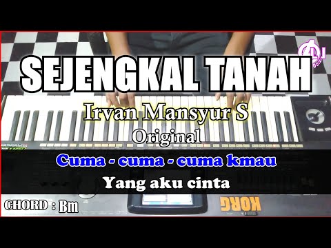 SEJENGKAL TANAH Karaoke Dangdut Korg Pa3x (Chord&Lirik) Nada Cowok