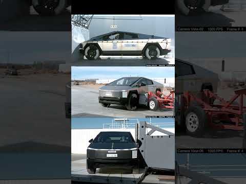 Tesla Cybertruck crash test ncap