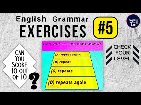 Grammar Exercise- 5 | Check your Level