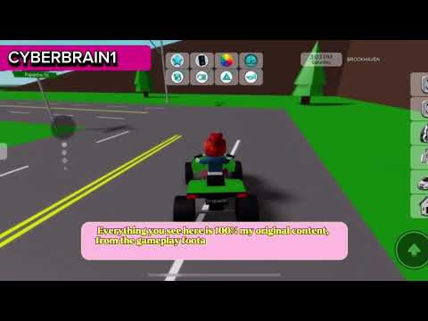 ATV RIDE AT BROOKHAVEN | ROBLOX FULL WALKTHROUGH STORIES | SCYBERBRAIN