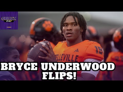 BREAKING: 5-Star QB Bryce Underwood FLIPS from LSU to Michigan