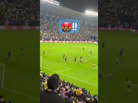 cr7 insane reaction al nasser vs al akhdoud #shorts #alnassr #cristianoronaldo