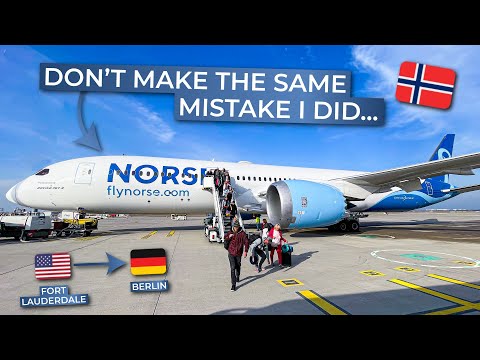 TRIPREPORT | Norse Atlantic Airways (ECONOMY) | Fort Lauderdale - Berlin | Boeing 787-9