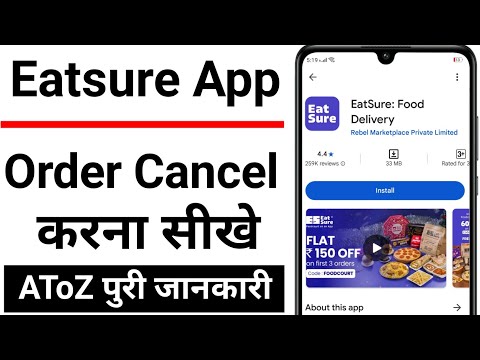 Eatsure App se order cancel kaise kare || How to Cancel Order in Etasure app