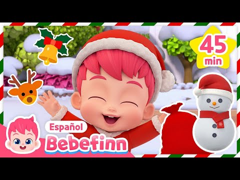 🎅Navidad, Dulce Navidad a Todos | Canciones Infantiles de Navidad | Bebefinn en español