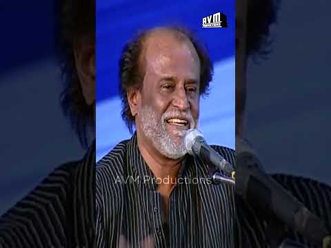 Superstar Rajinikanth's Speech at Sivaji Silver Jubilee Celebrations