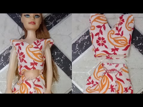 Diy Barbie dress making