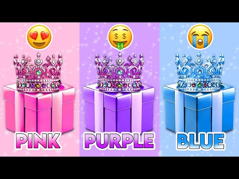 Choose Your Gift...! Pink, Purple or Blue 💗💜💙 How Lucky Are You? 😱 Quiz Zone