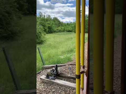 Open Air Streetcar at PA Trolley Museum in Washington, Pa