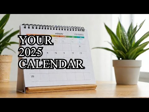 2025 Calendar From January to December Months