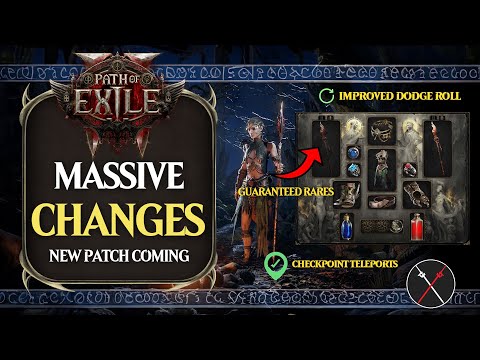 Path of Exile 2 PATCH 0.1.0d - MASSIVE CHANGES to Dodges, Loot and MORE!